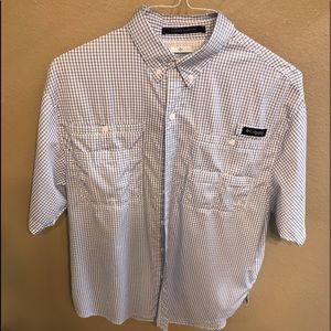 Columbia button-up shirt